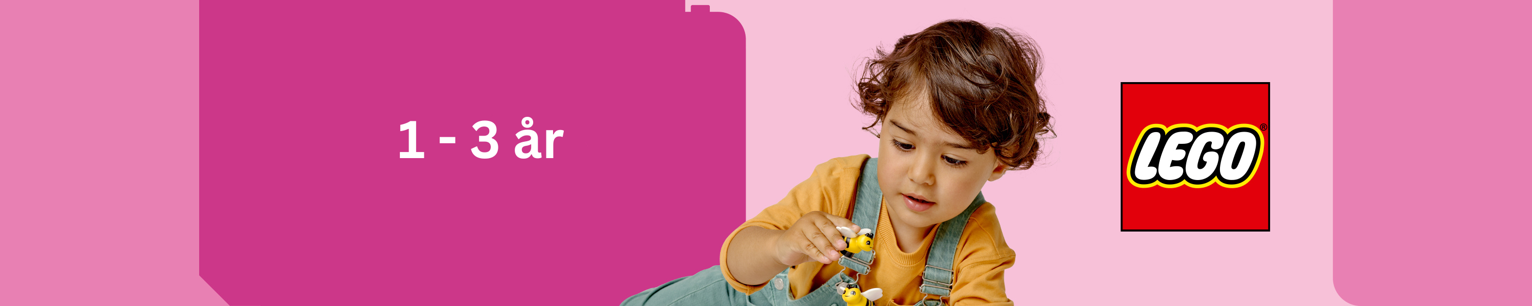 LEGO fra 1 til 3 år