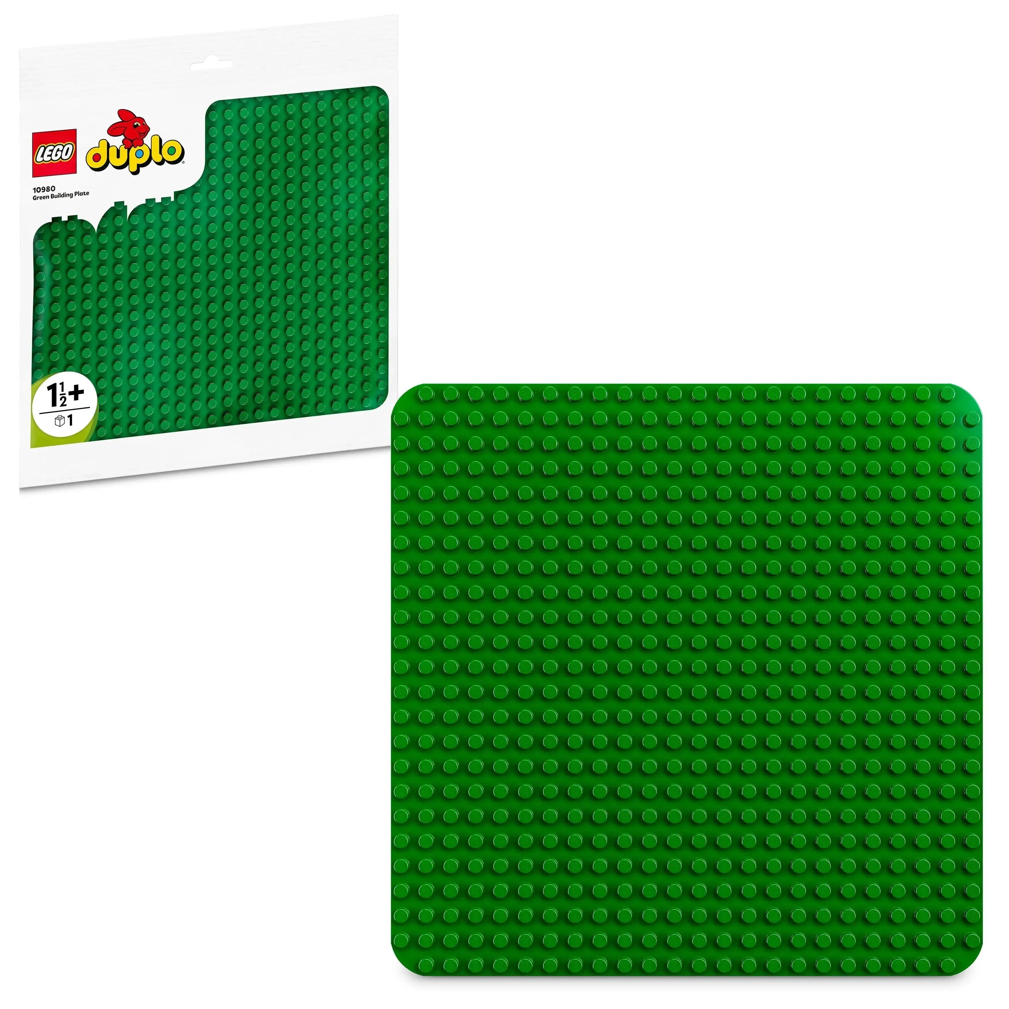 10980 LEGO® DUPLO® Grønn byggeplate V29 - Lekeproffen.no