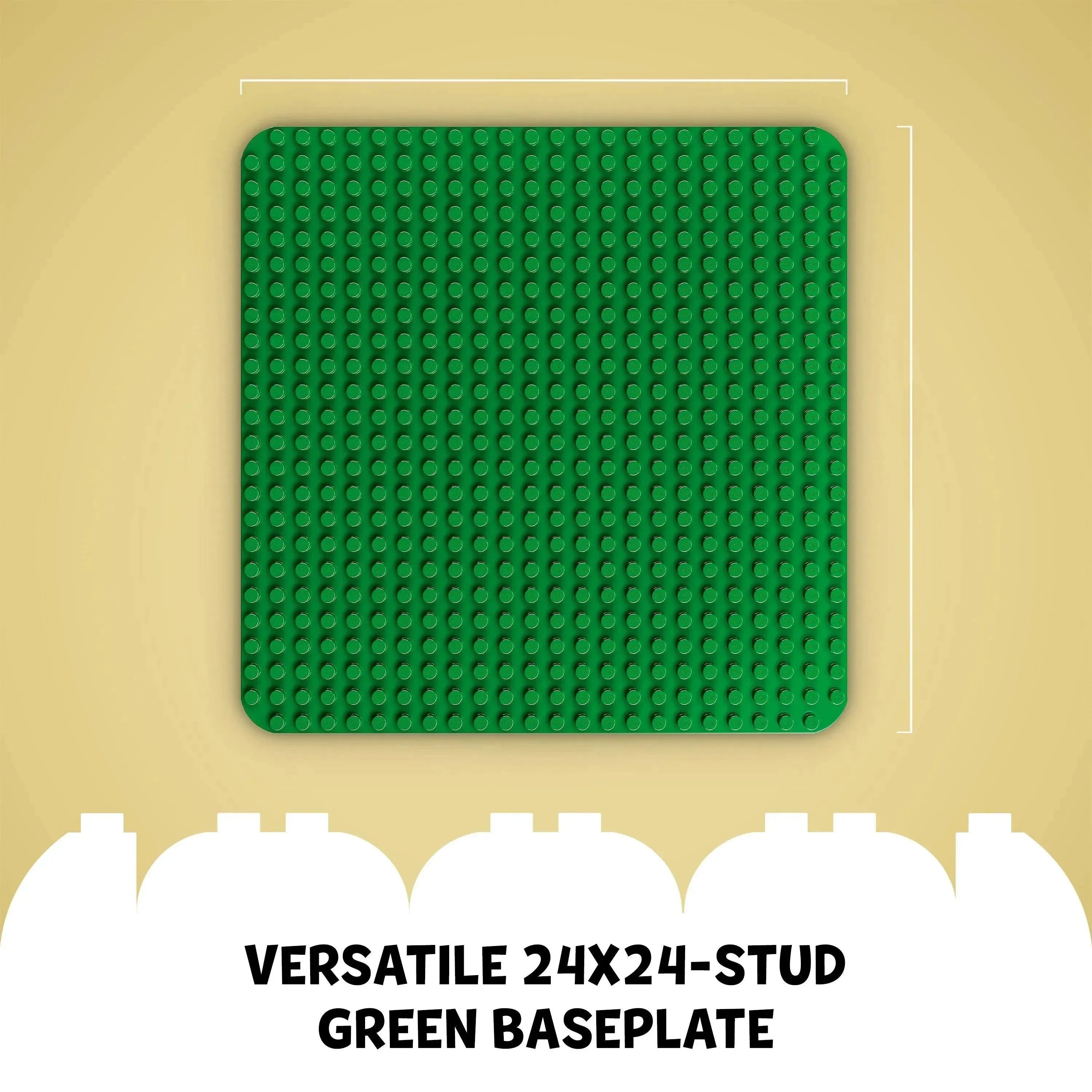 10980 LEGO® DUPLO® Grønn byggeplate V29