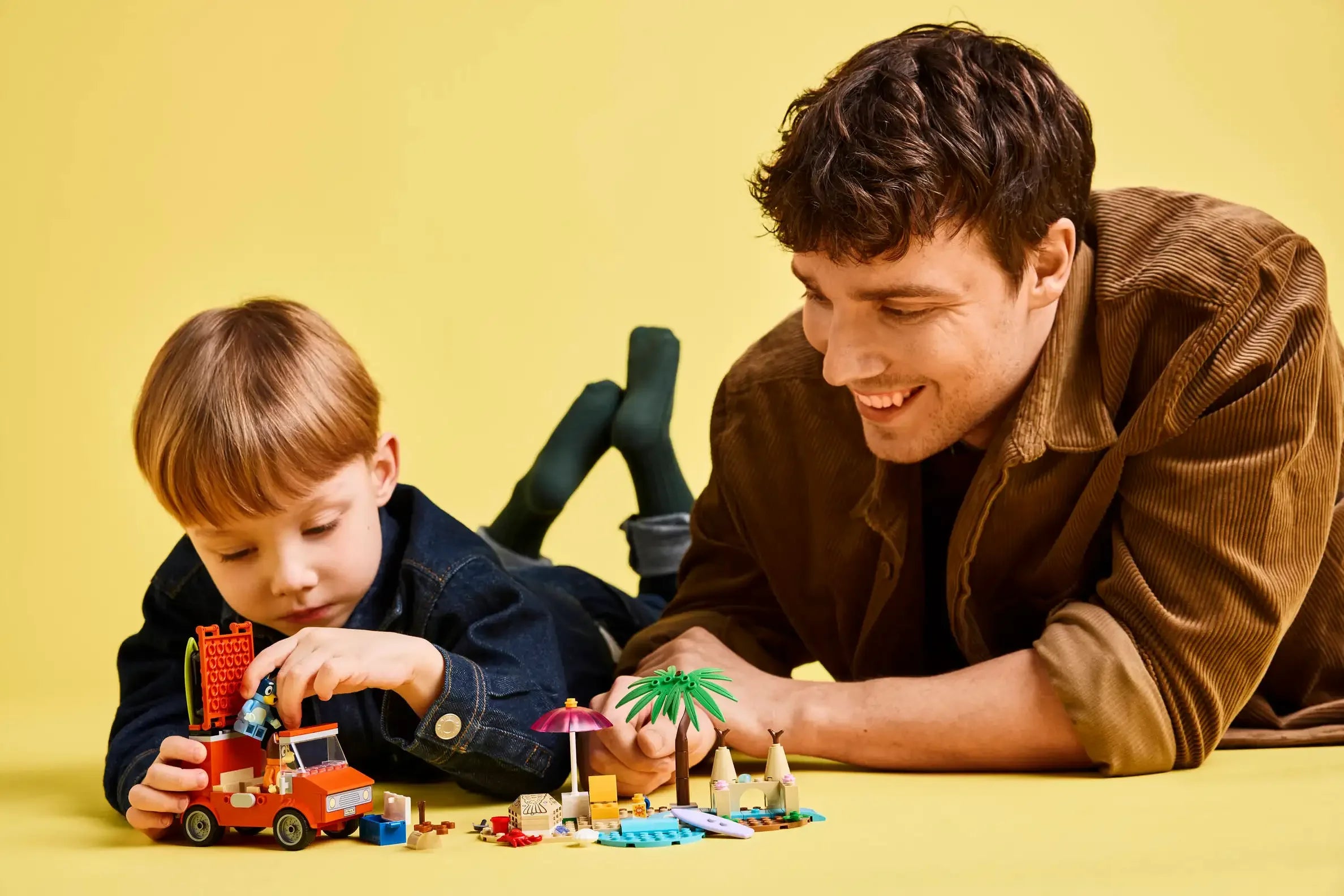 11202 Bluey og familiens biltur til stranden - Lekeproffen.no