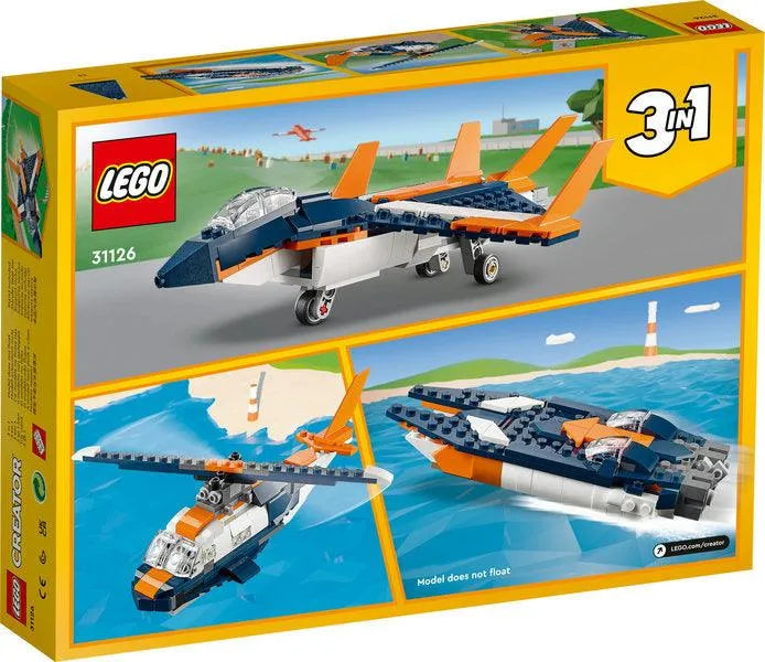 31126 Supersonisk jetfly - Lekeproffen.no