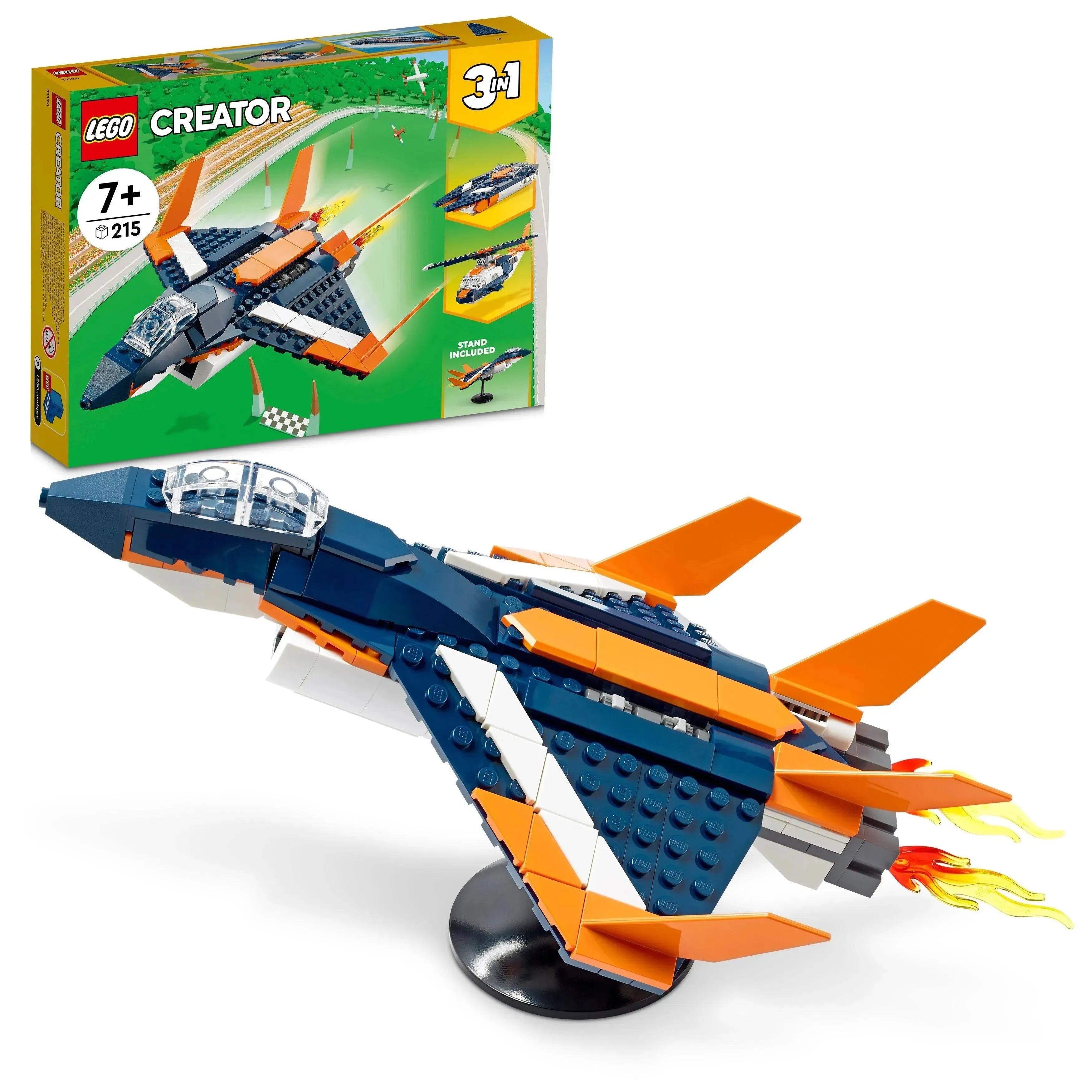 31126 Supersonisk jetfly - Lekeproffen.no