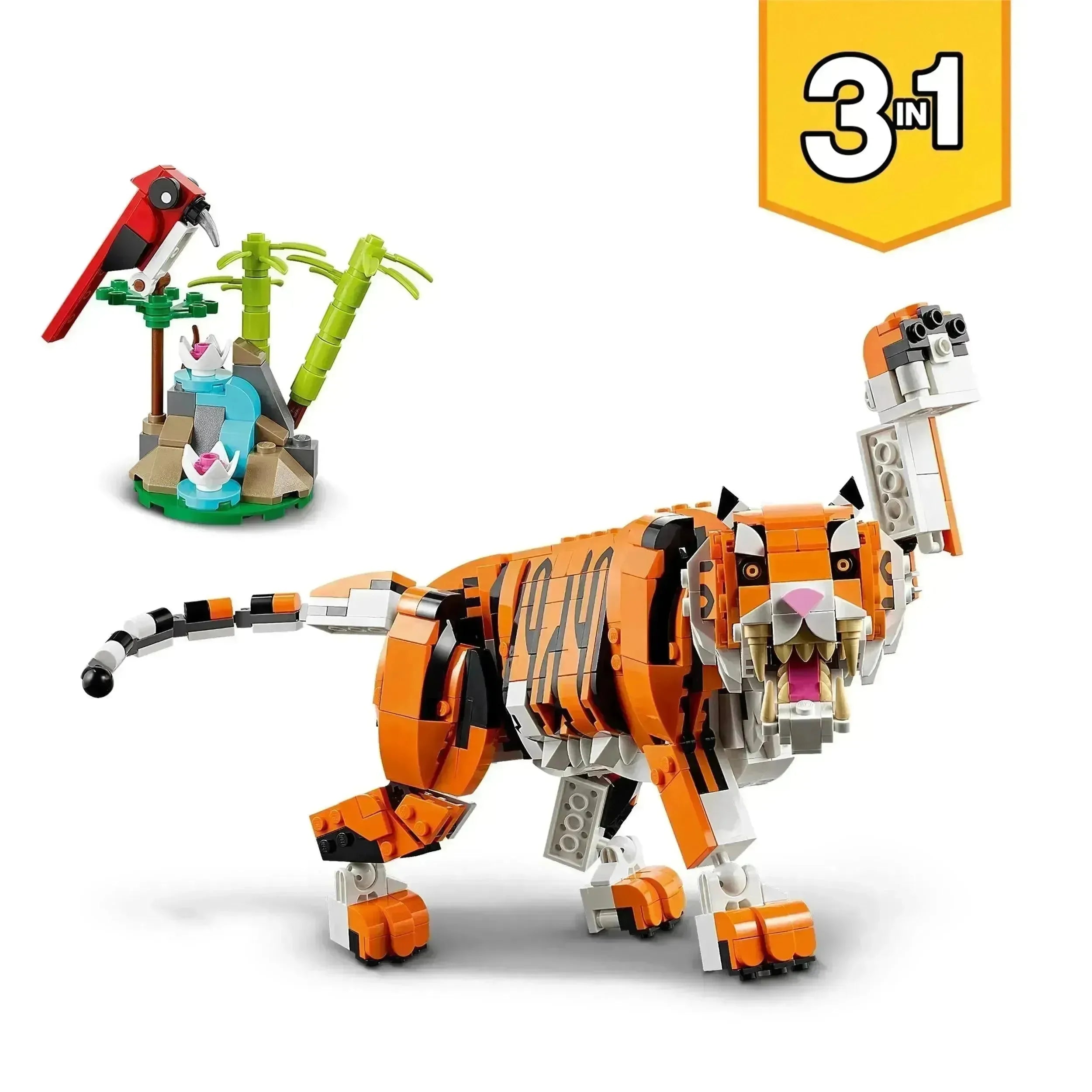 31129 Majestetisk tiger - Lekeproffen.no