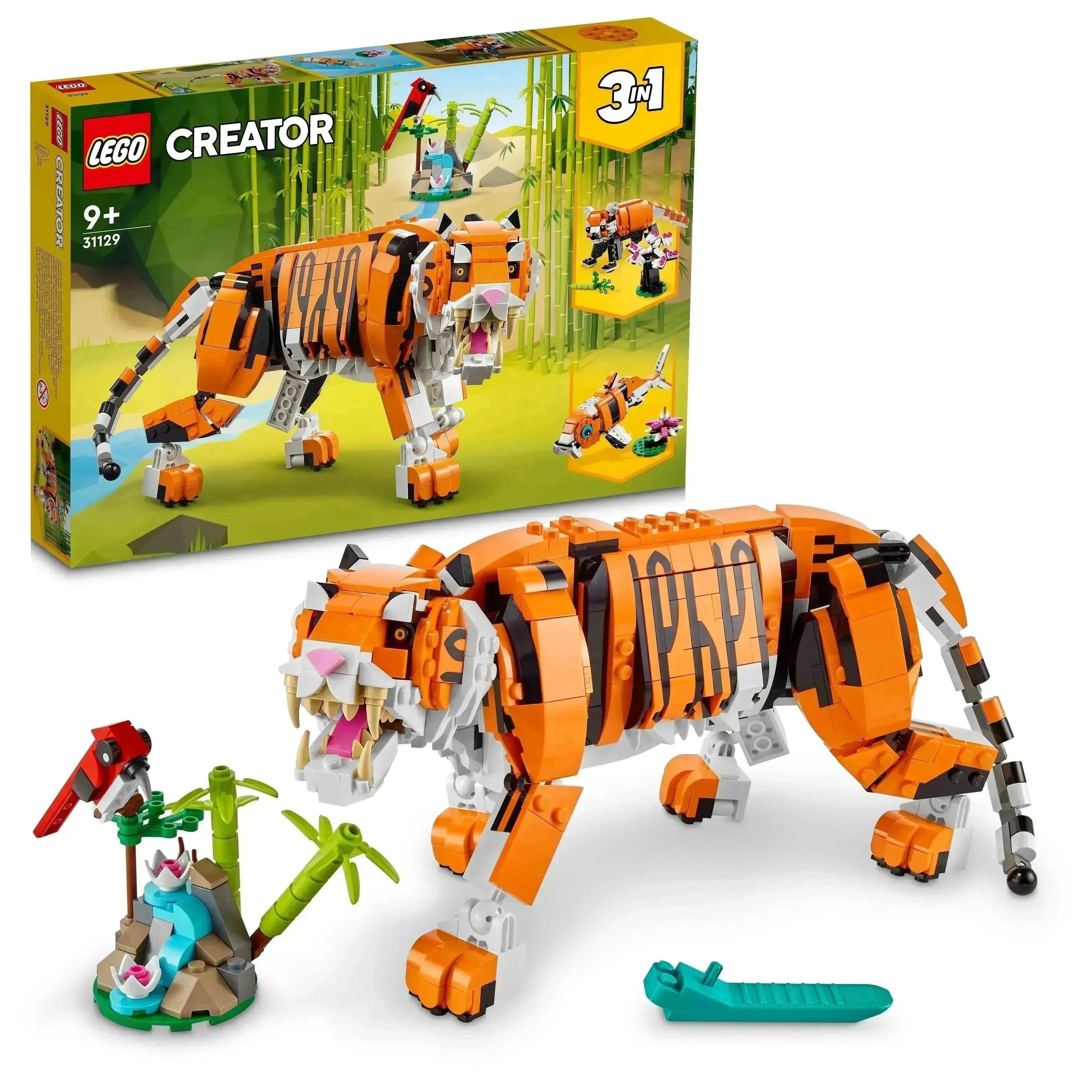 31129 Majestetisk tiger - Lekeproffen.no