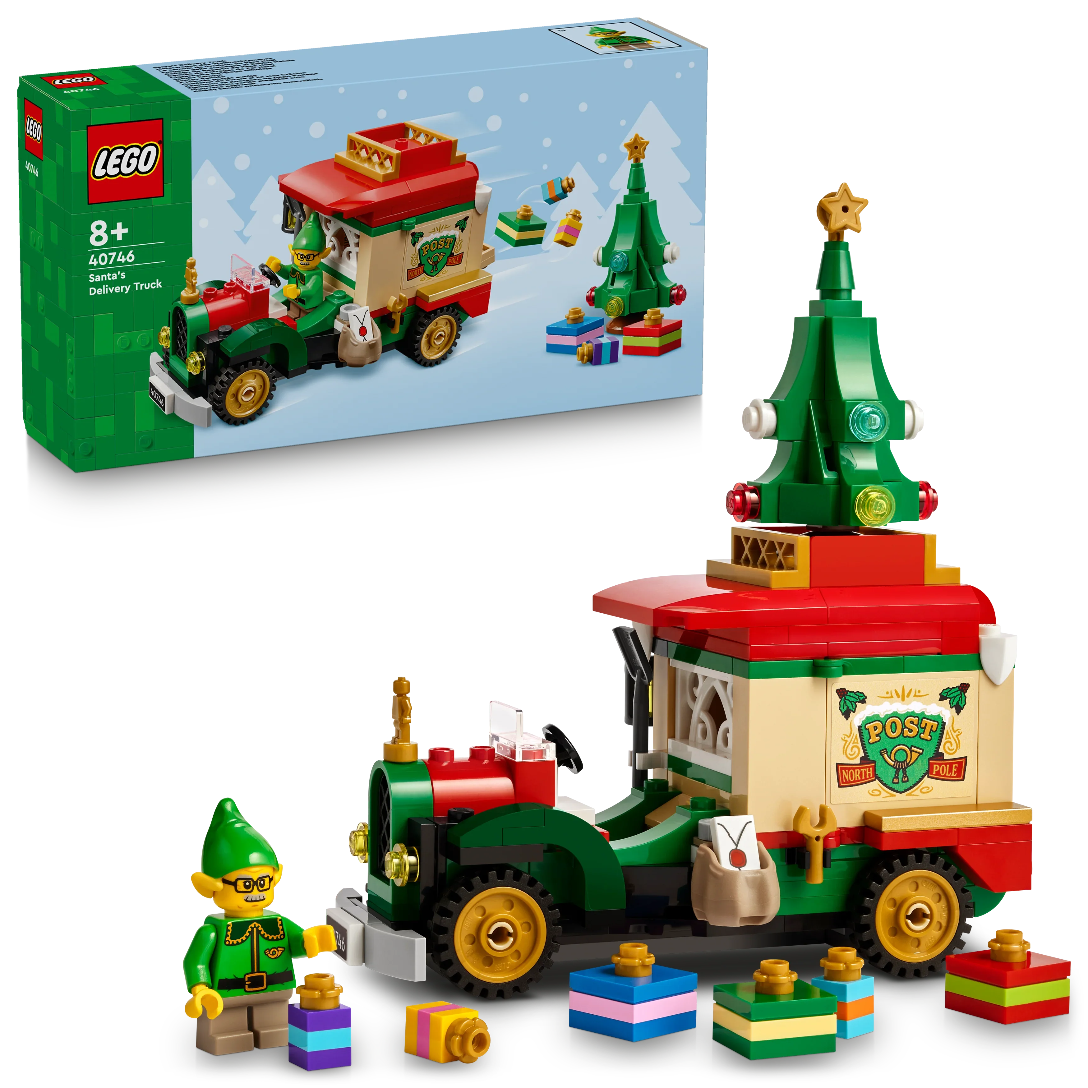 40746 Julenissens julepostbil - Lekeproffen.no