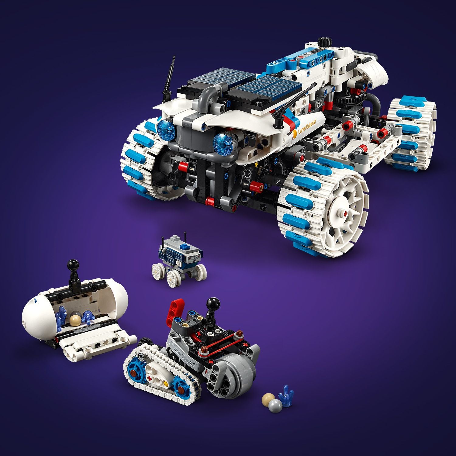 LEGO Technic 42211 Lunar Outpost™ månerover-romkjøretøy