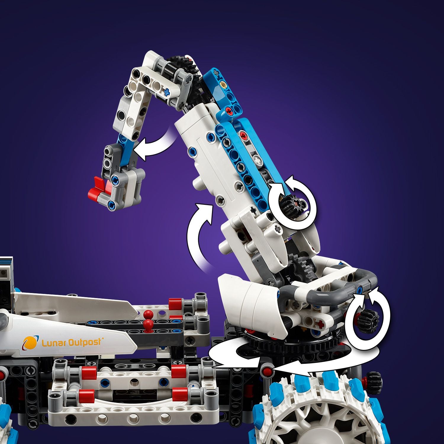 LEGO Technic 42211 Lunar Outpost™ månerover-romkjøretøy