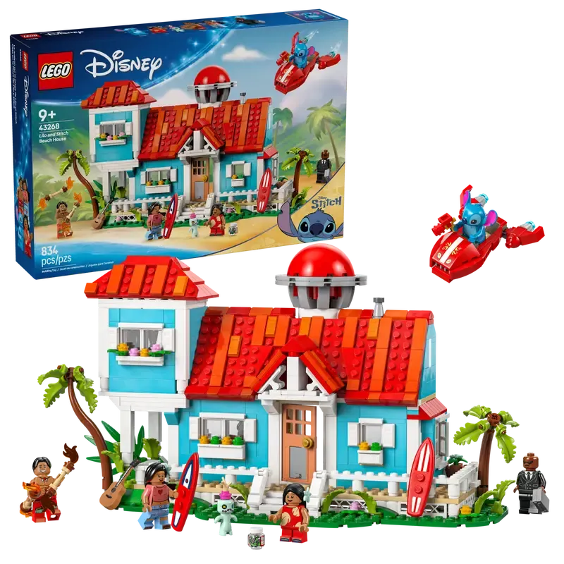 43268 Lego Disney Strandhuset til Lilo og Stitch - Lekeproffen.no