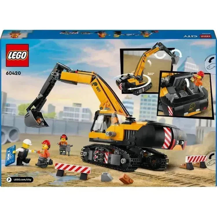 60420 Gul gravemaskin V29 - Lekeproffen.no