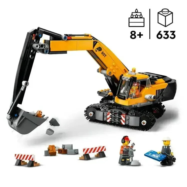 60420 Gul gravemaskin V29 - Lekeproffen.no