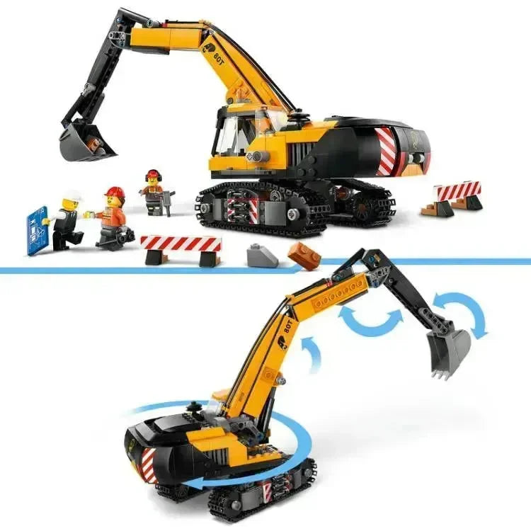 60420 Gul gravemaskin V29 - Lekeproffen.no