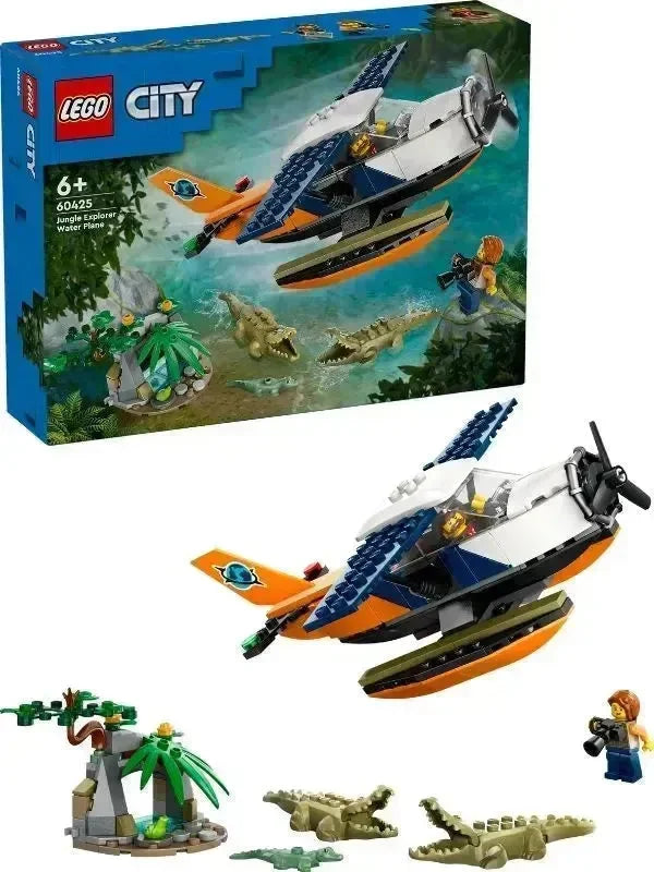 60425 Jungelutforsker med sjøfly V29 - Lekeproffen.no