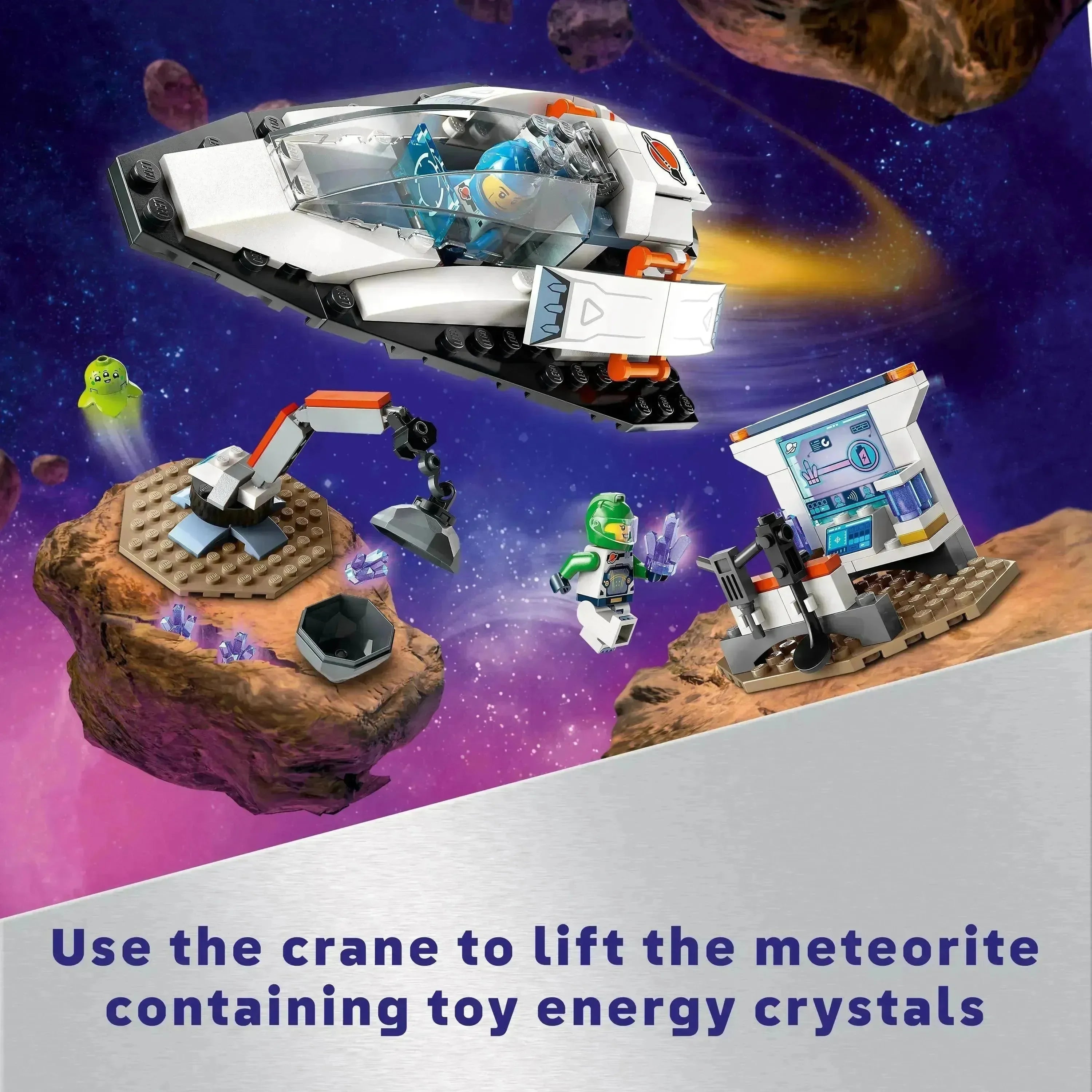 60429 Romskip og asteroidefunn V29 - Lekeproffen.no