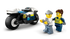 60455 LEGO City Skurkejakt med motorsykkelpolitiet - Lekeproffen.no