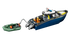 60456 LEGO City Skurkejakt med politibåt - Lekeproffen.no