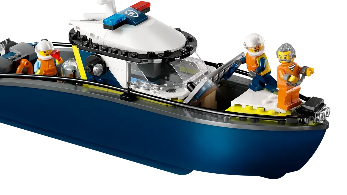 60456 LEGO City Skurkejakt med politibåt - Lekeproffen.no