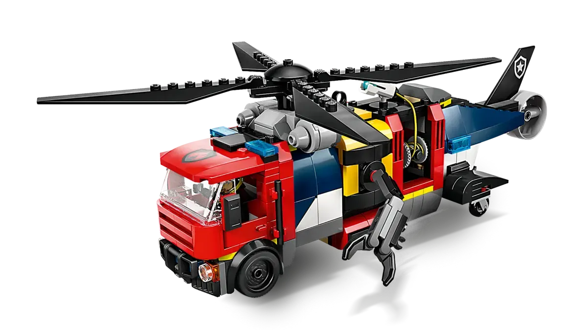 60462 LEGO City Pakke med helikopter, brannbil og ubåt - Lekeproffen.no