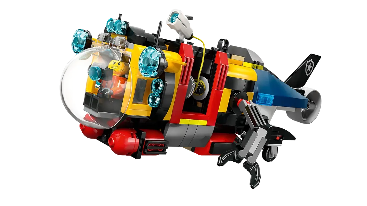 60462 LEGO City Pakke med helikopter, brannbil og ubåt - Lekeproffen.no