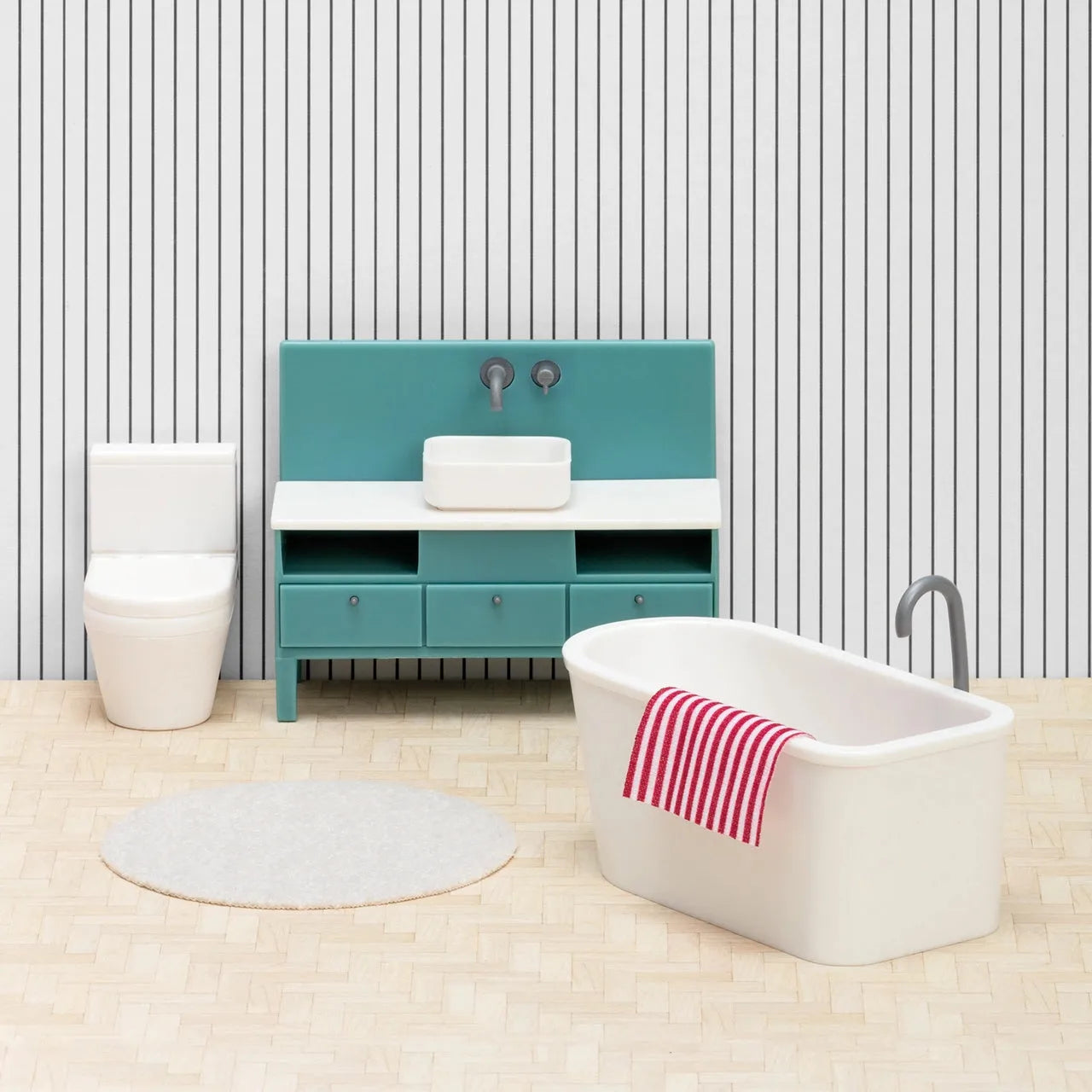 Lundby Basic Baderomssett