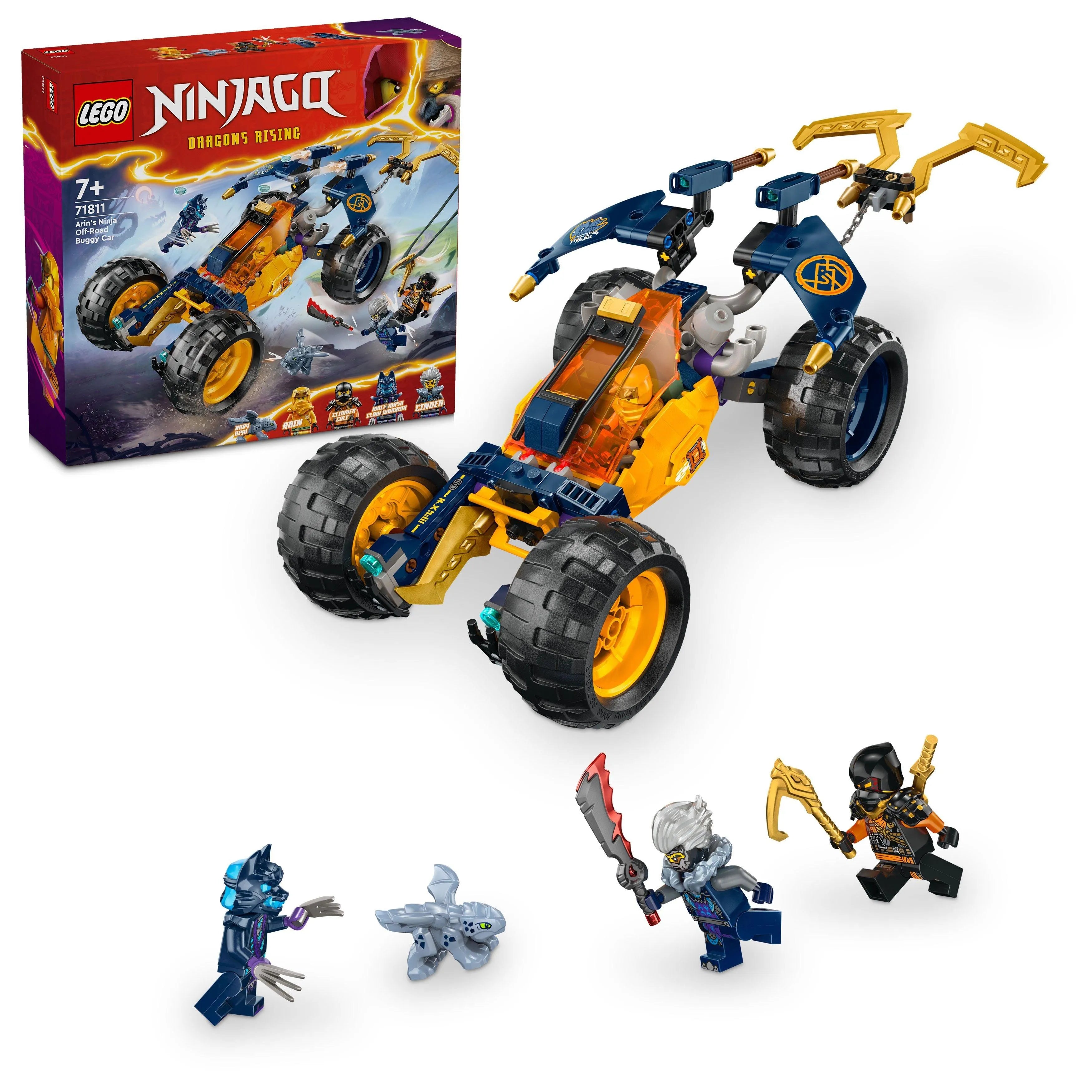 71811 Arins ninja-terrengbuggy V29 - Lekeproffen.no