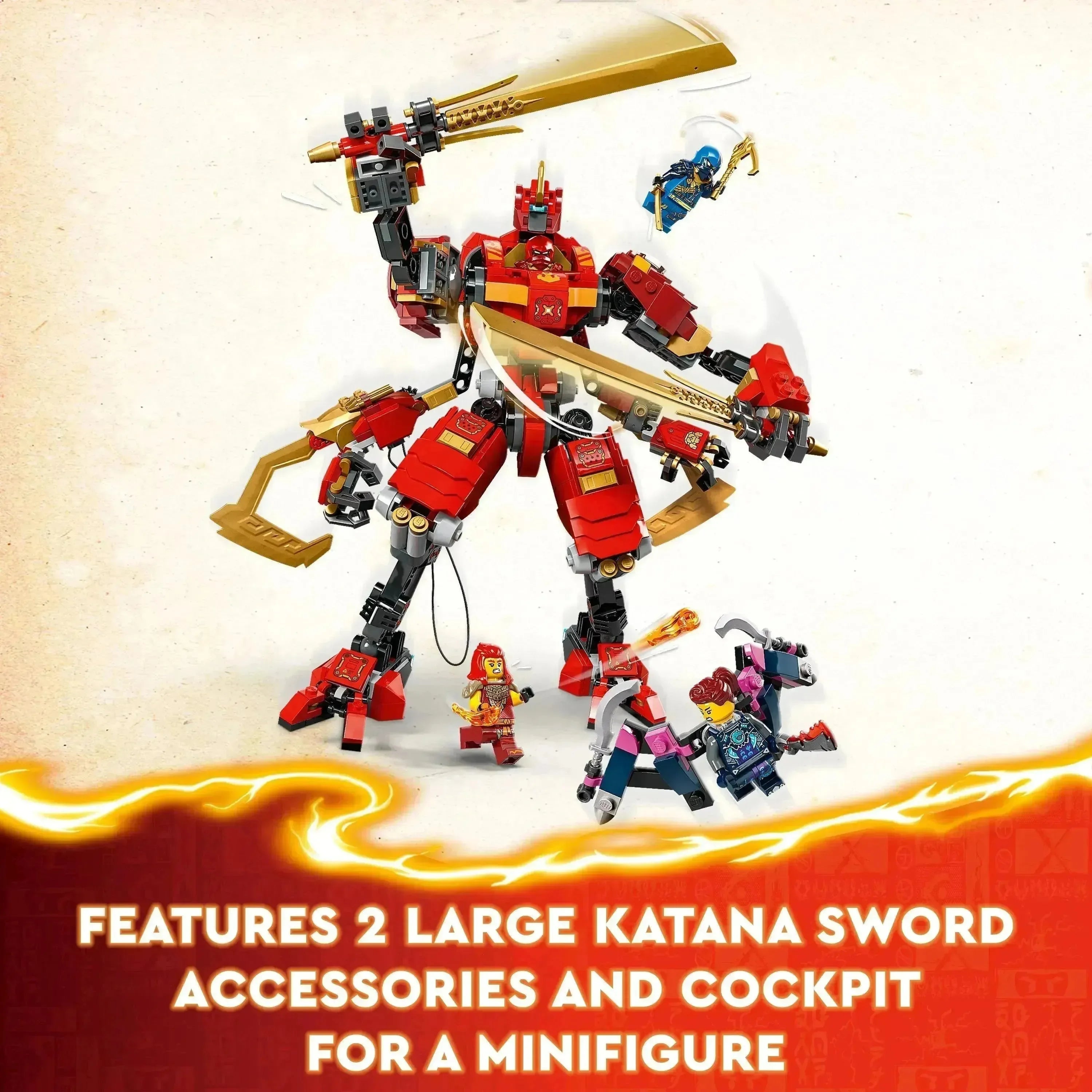 71812 Kais ninja-klatrerobot V29 - Lekeproffen.no