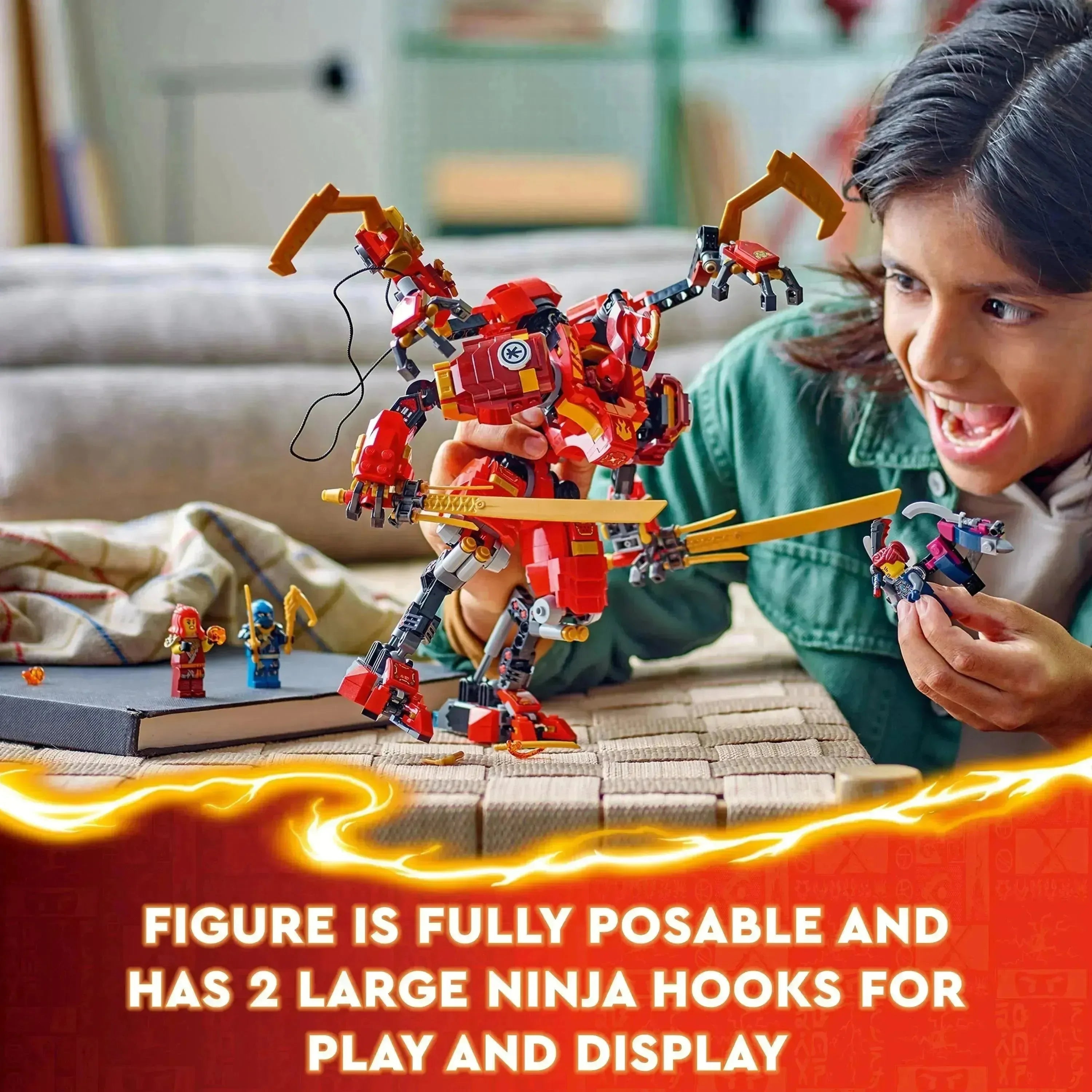 71812 Kais ninja-klatrerobot V29 - Lekeproffen.no