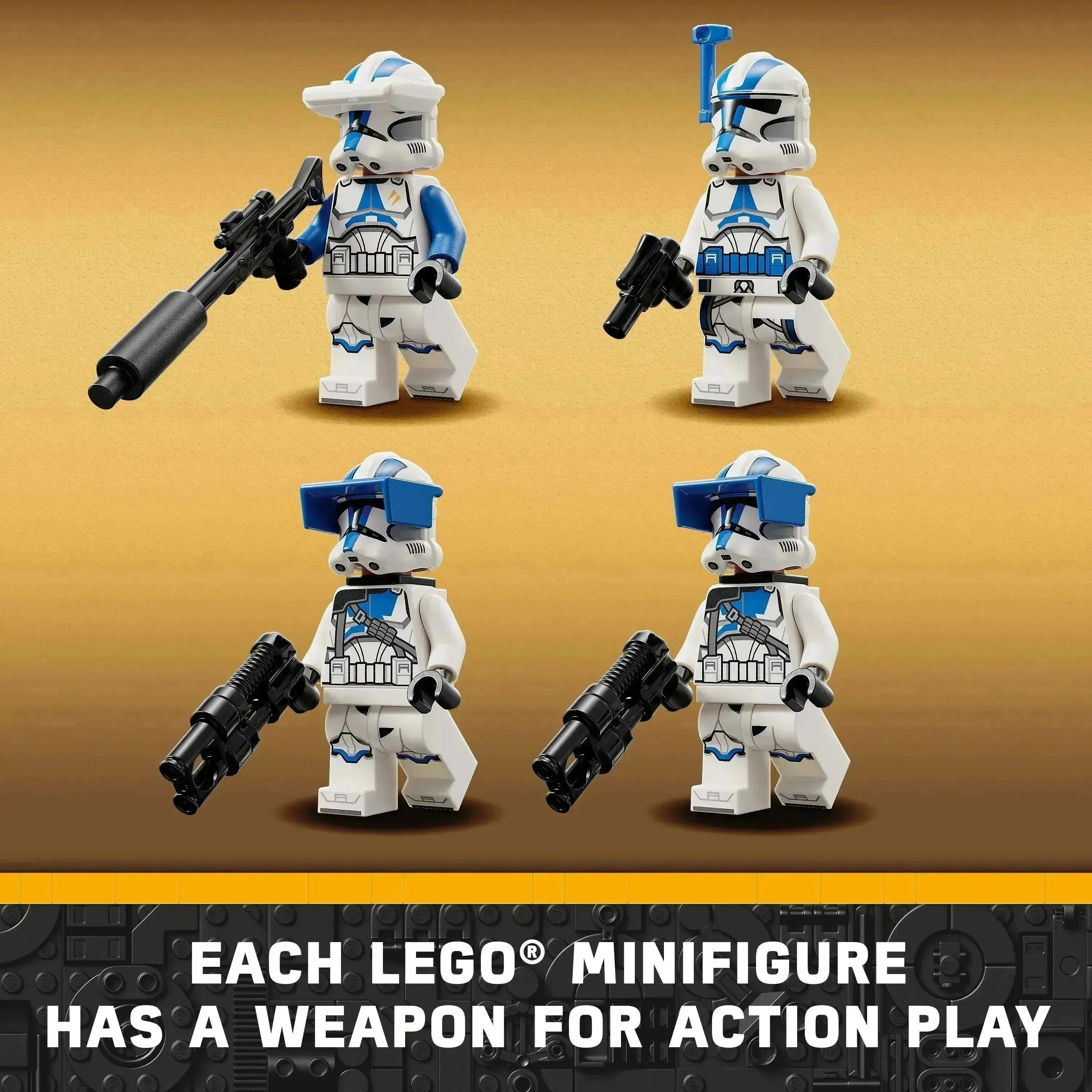 75345 Stridspakke med 501st Clone Troopers™ - Lekeproffen.no