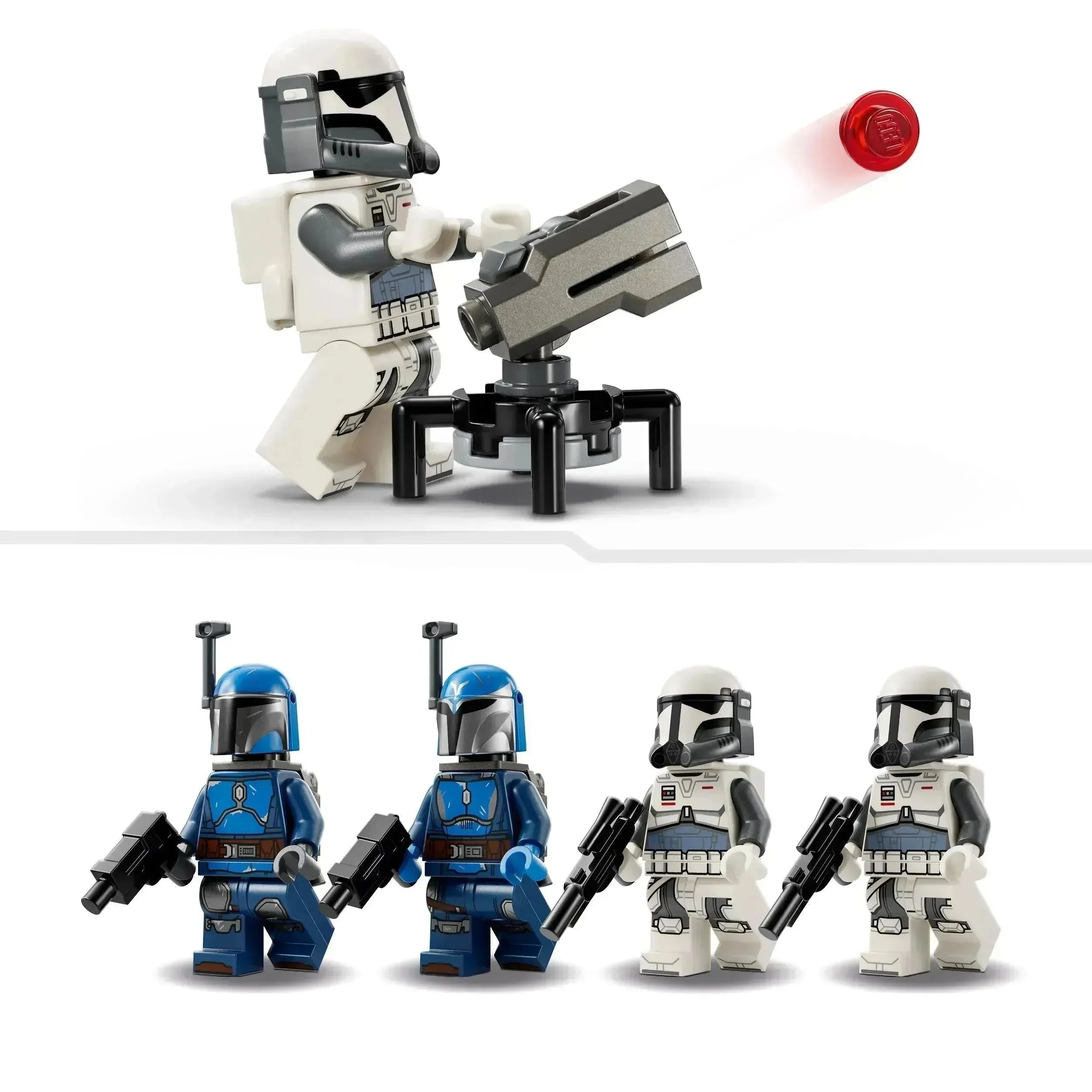 75373 Bakhold på Mandalore™ – stridssett V29 - Lekeproffen.no