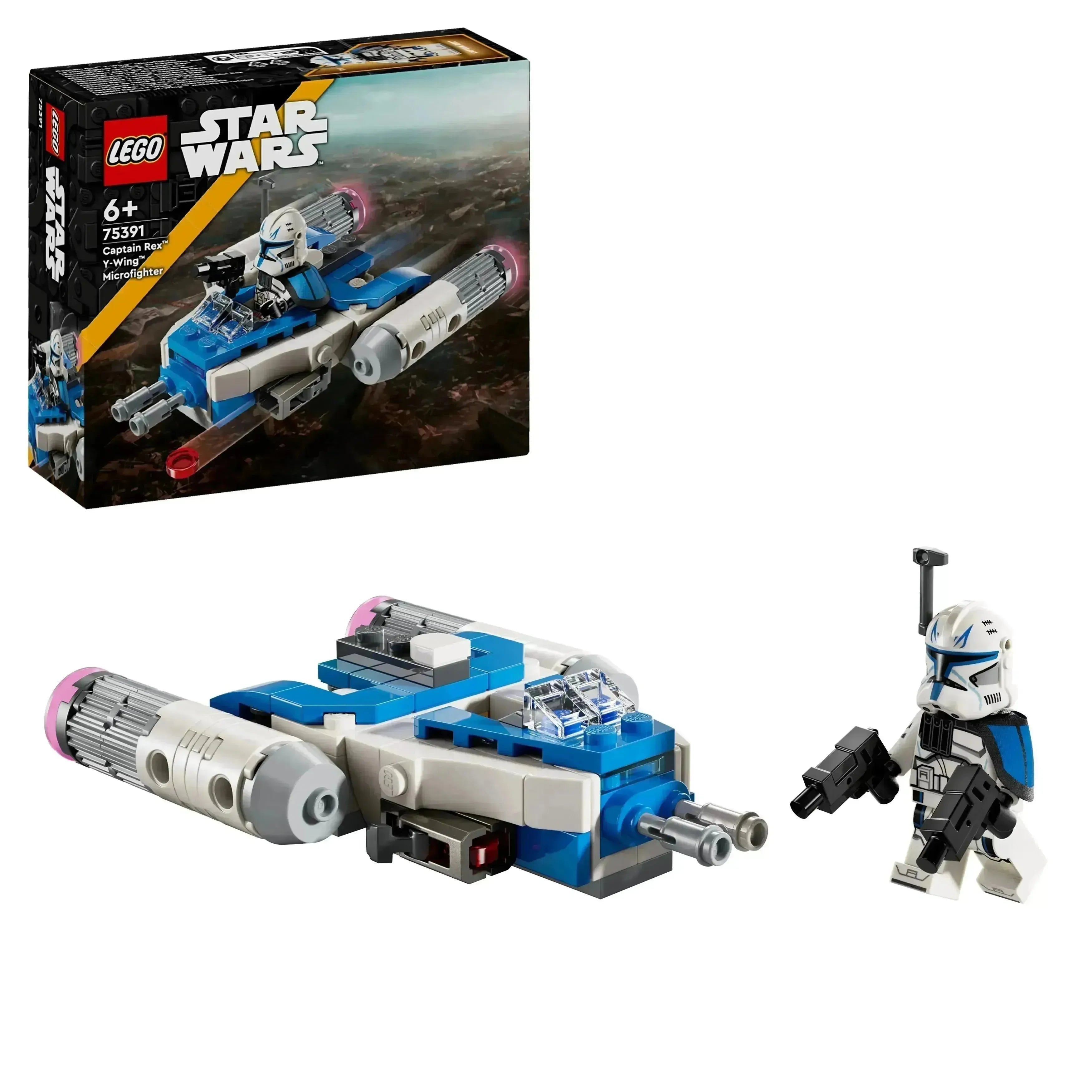 75391 Y-Wing™-mikrojageren til Captain rex V29 - Lekeproffen.no