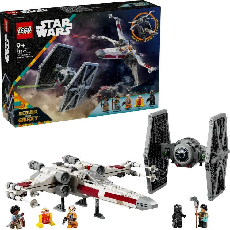 75393 Kombimodell med TIE Fighter og X-Wing V29 - Lekeproffen.no