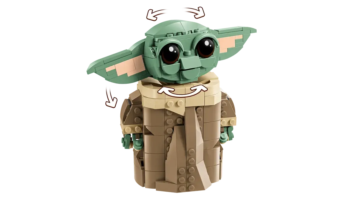 75403 Grogu™ med svevende barnevogn - Lekeproffen.no