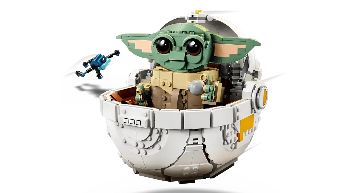 75403 Grogu™ med svevende barnevogn - Lekeproffen.no