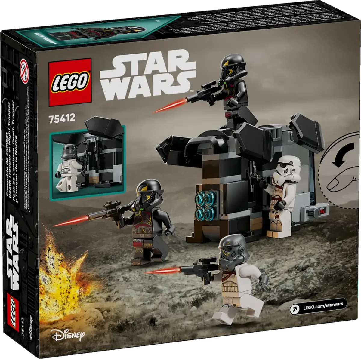 75412 LEGO Starwars Stridspakke med Death Trooper og Night Trooper - Lekeproffen.no