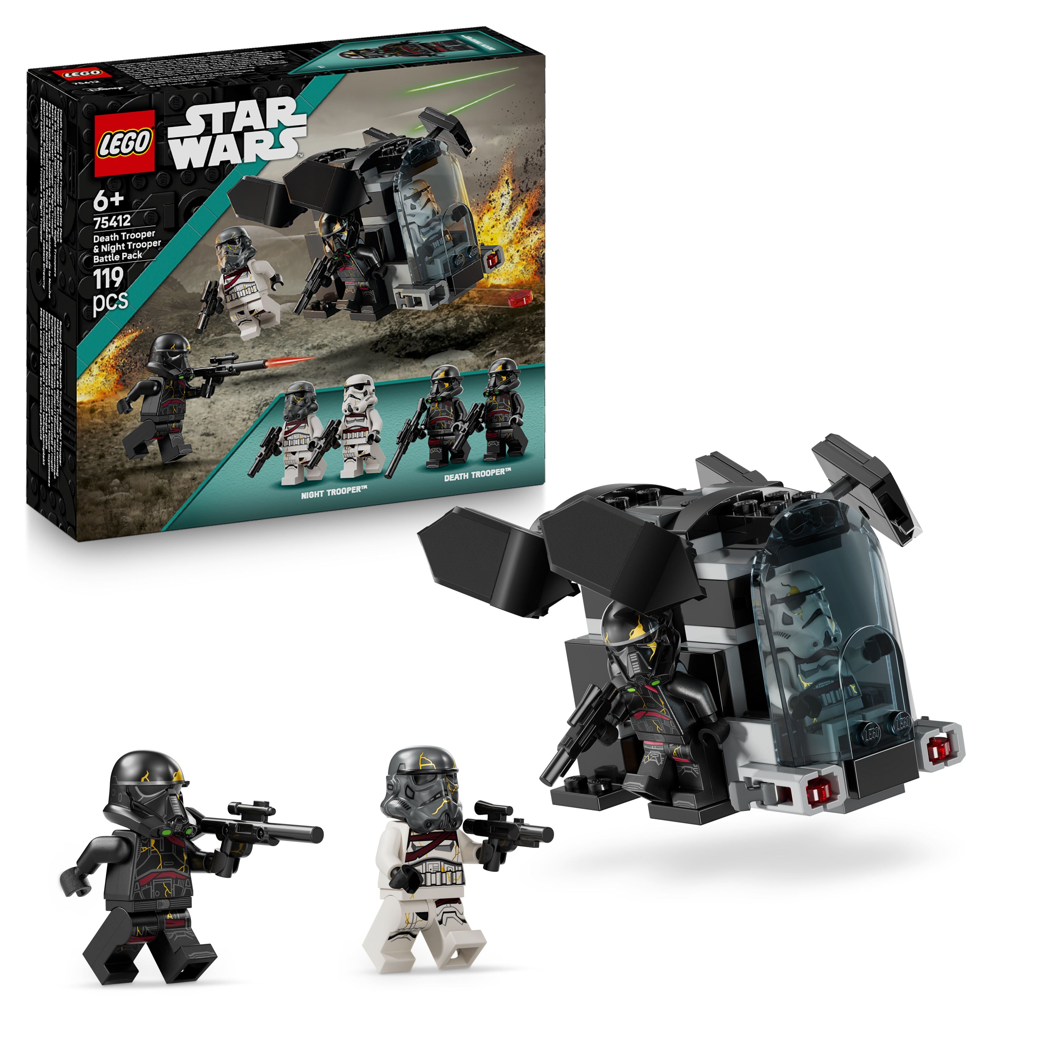 75412 Stridspakke med Death Trooper og Night Trooper