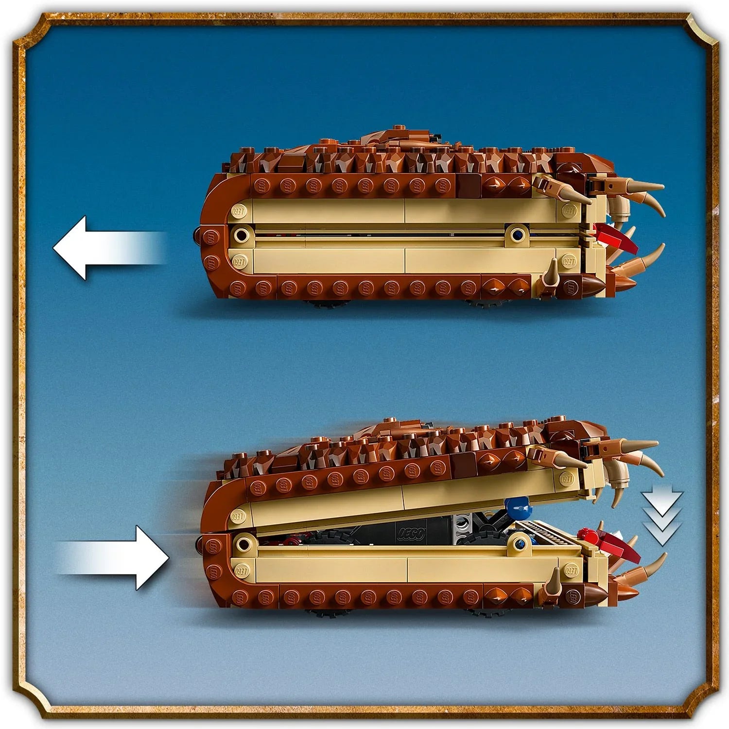 76449 Den glefsende Monsterboken om monstre - Lekeproffen.no