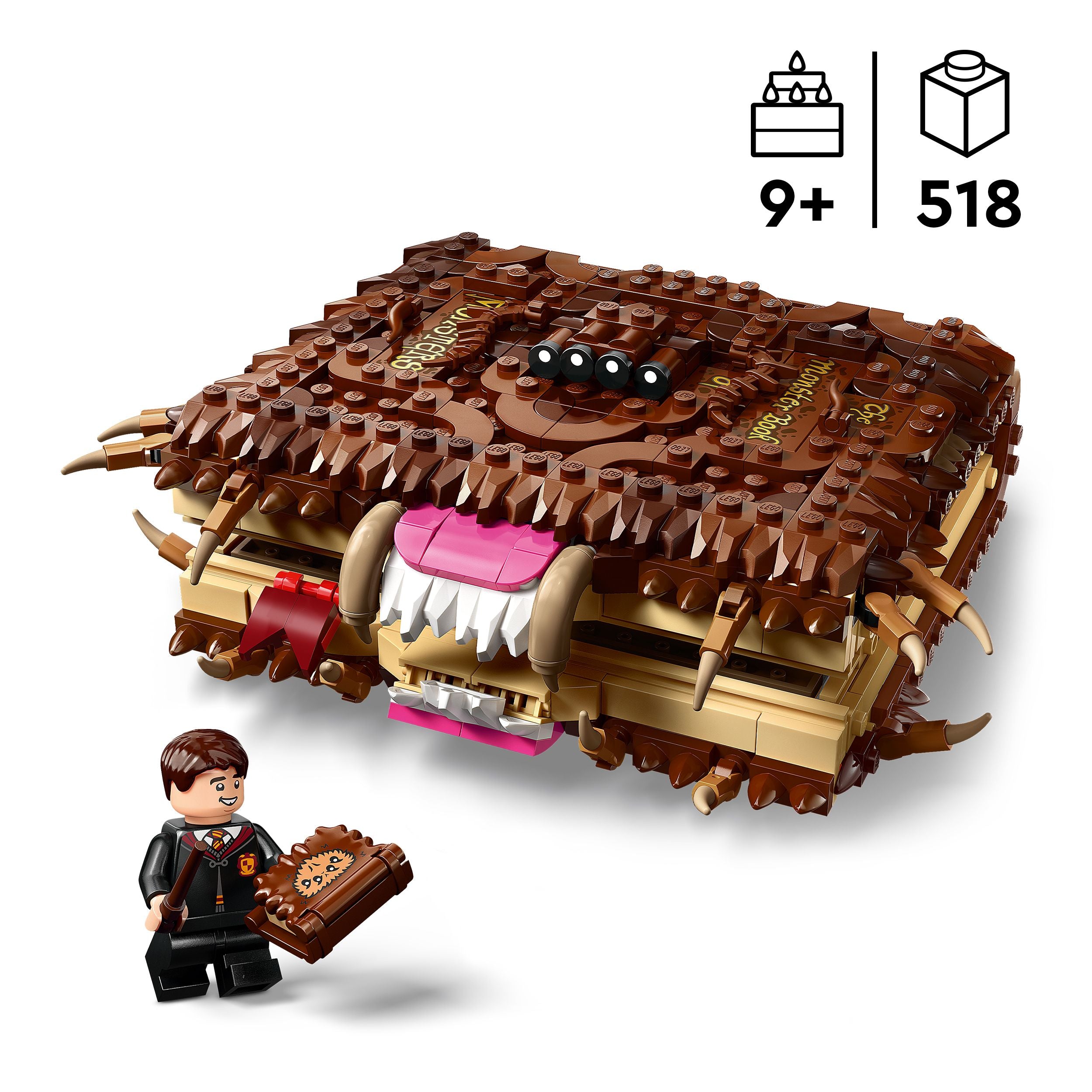 76449 Den glefsende Monsterboken om monstre