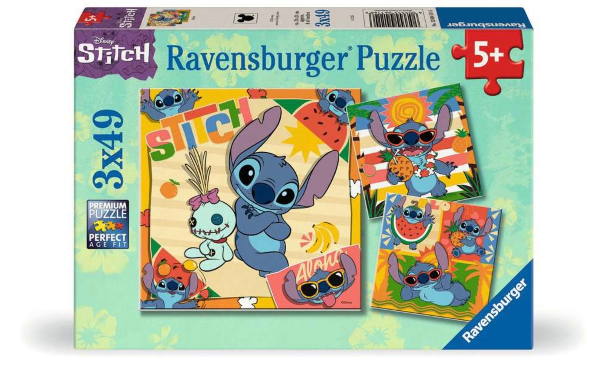 Disney Stitch Aloha 3x49p