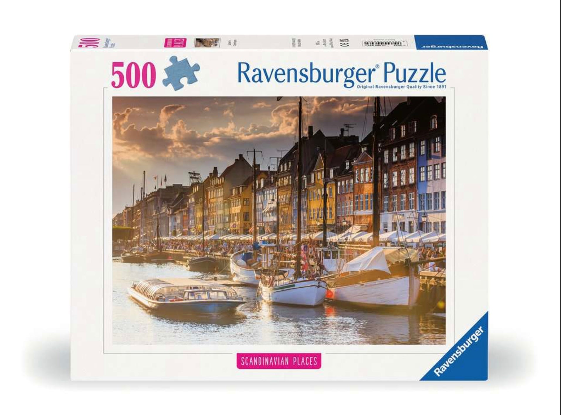 Solnedgang i København 500p