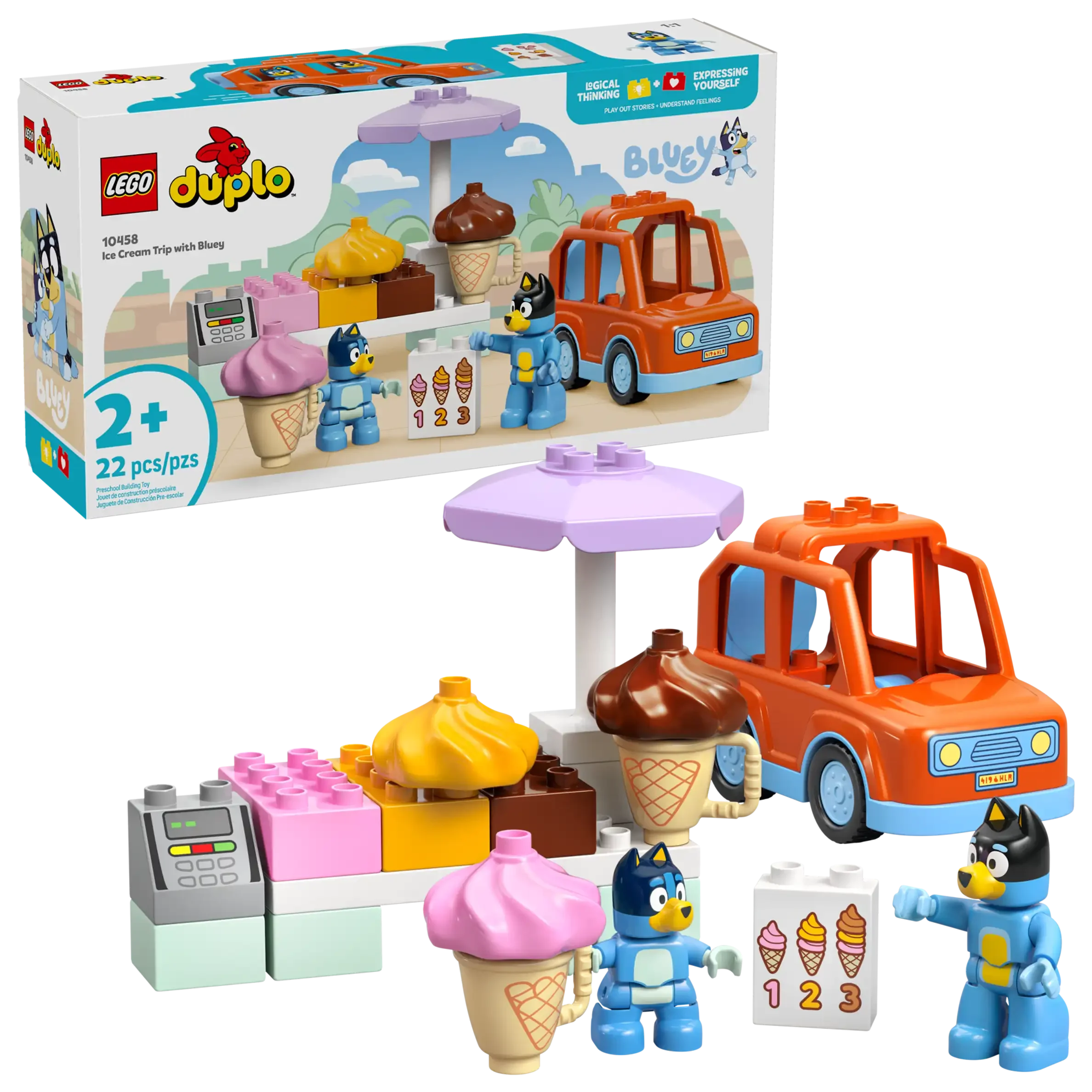 10458 På iskremtur med Bluey