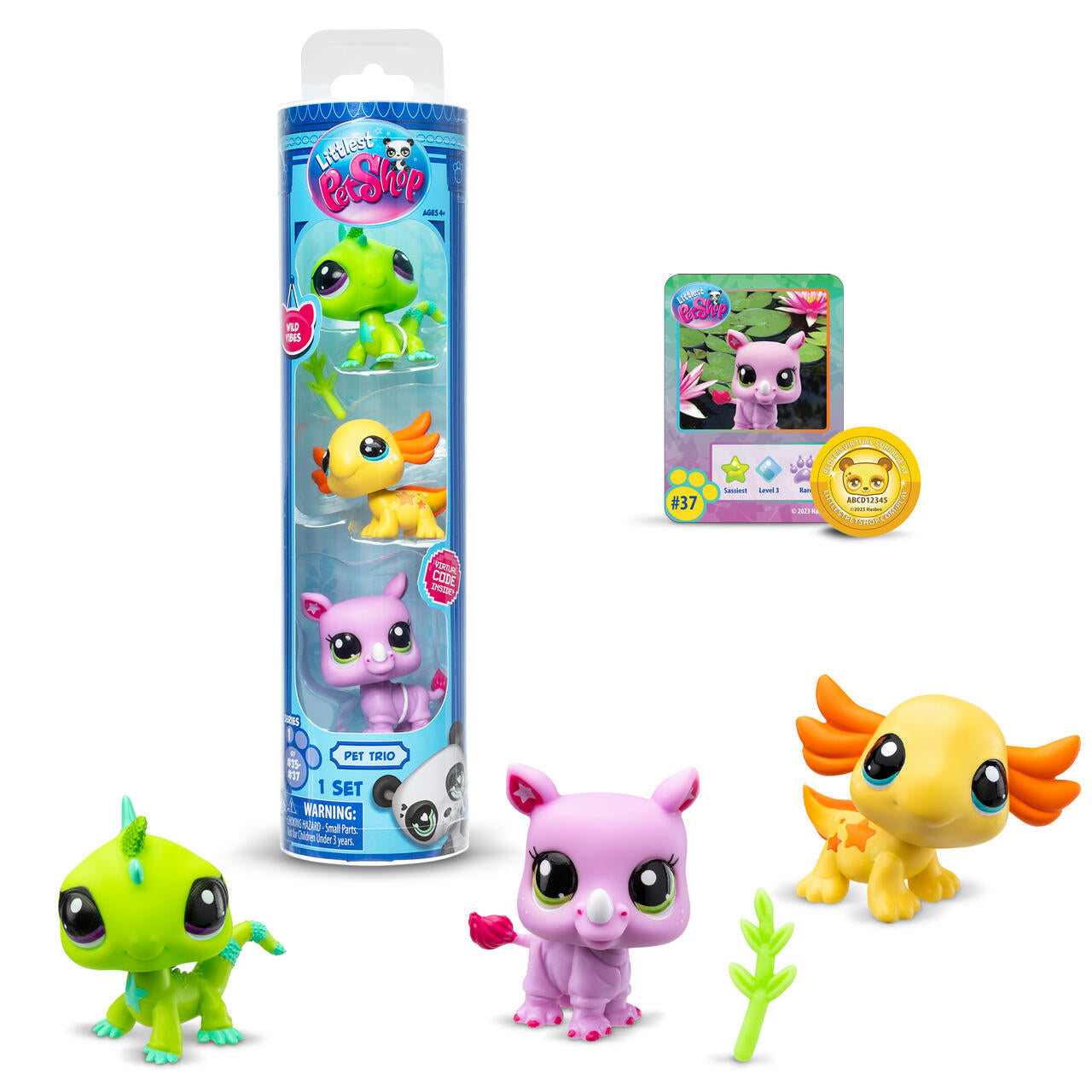 Littlest Pet Shop Trio - 3 stk med tilbehør