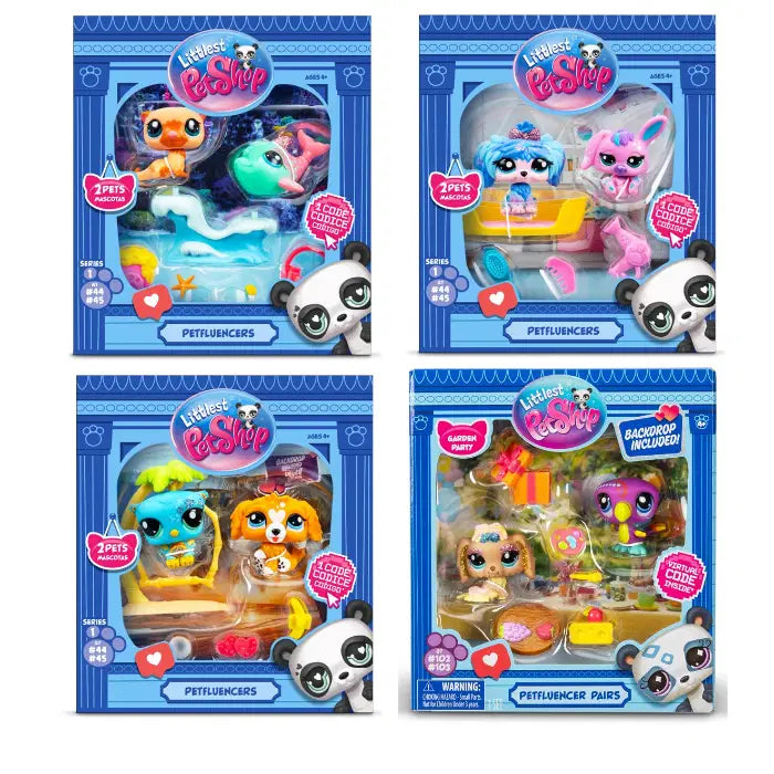 Littlest Pet Shop Petfluencer pairs