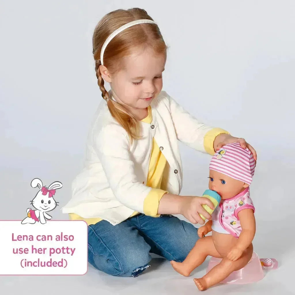 BABY Born Lena Little Girl 36cm - Lekeproffen.no