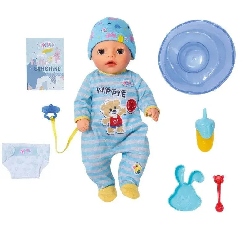 BABY born Soft touch interaktiv babydukke gutt - 36 cm - Lekeproffen.no