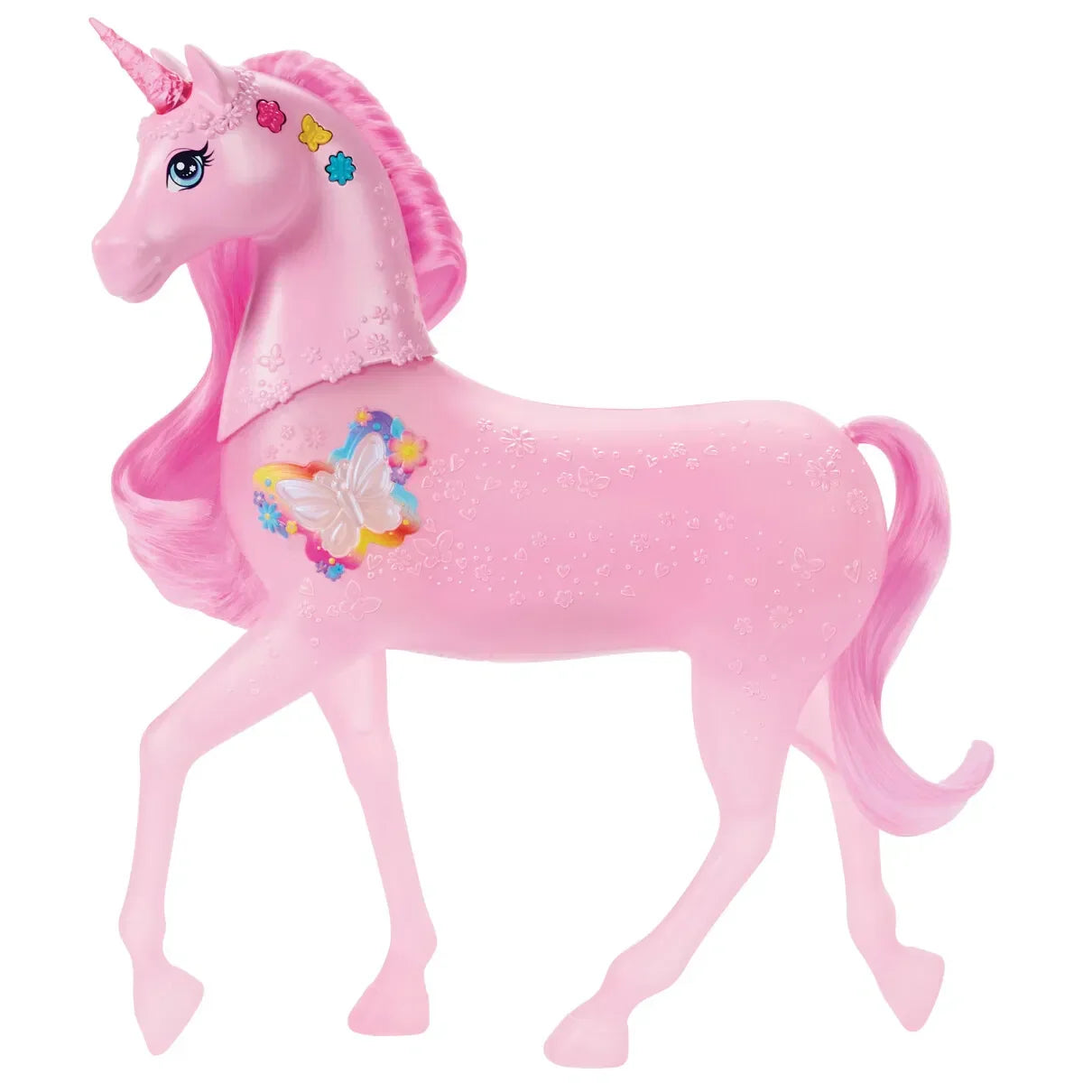 Barbie Lights & Sounds Unicorn - Lekeproffen.no