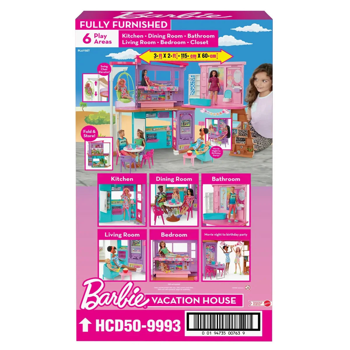 Barbie Malibu Feriehus - Lekeproffen.no