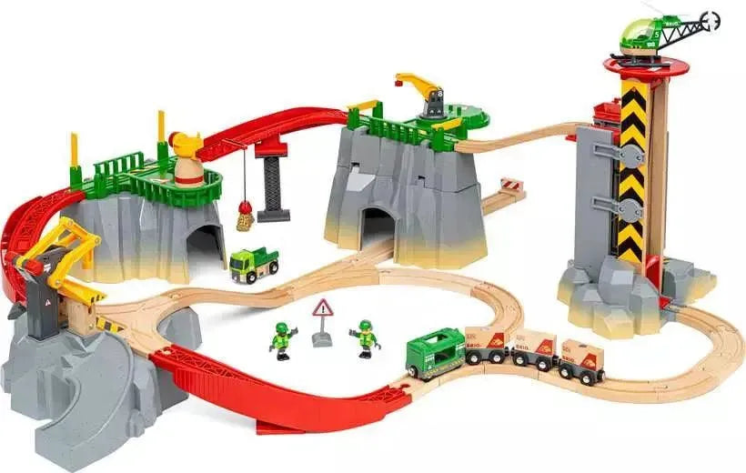 BRIO Cargo Mountain-sett - Lekeproffen.no