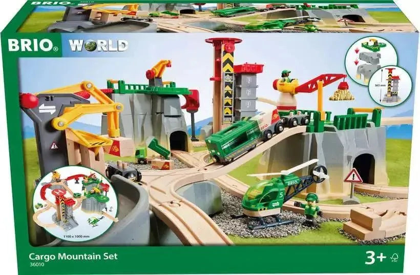 BRIO Cargo Mountain-sett - Lekeproffen.no