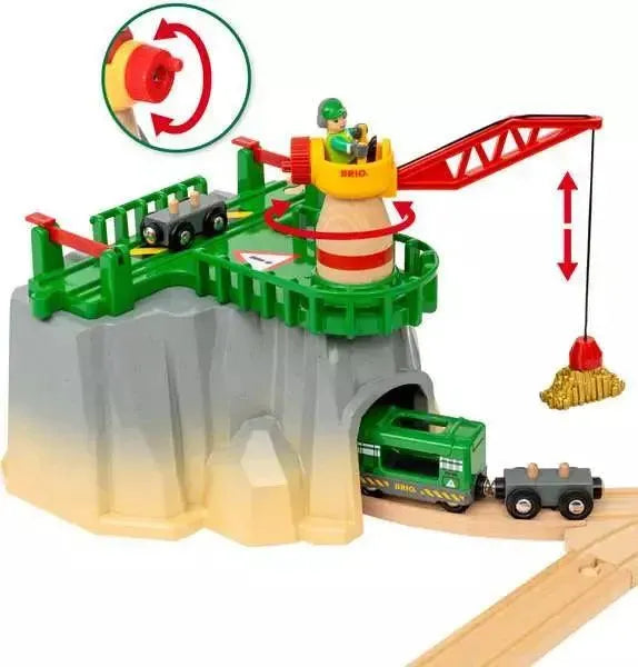 BRIO Cargo Mountain-sett - Lekeproffen.no