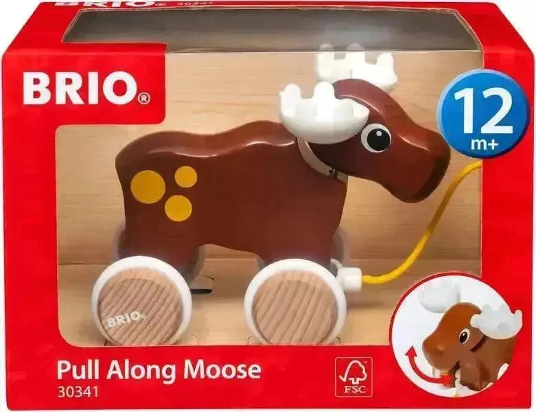 BRIO Elg Trekkeleke - Lekeproffen.no