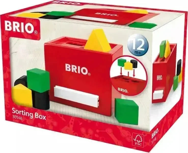 BRIO Putteboks - Rød - Lekeproffen.no